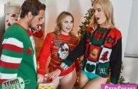 StepSiblings – Britney Light And Mazzy Grace – A Package From Santa