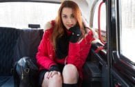 FakeTaxi – Charlie Red – Cute Redhead Striptease And Fuck
