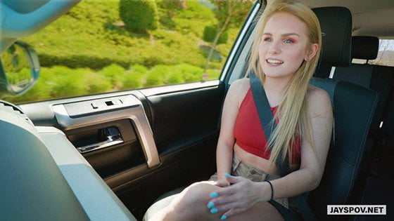 JaysPOV &#8211; Natalie Knight, Tiny Blonde Teen First Time Porn Video