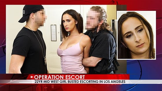 OperationEscort &#8211; Ashley Adams &#8211; 22 yr Midwest Girl Busted Escorting in Los Angeles E17