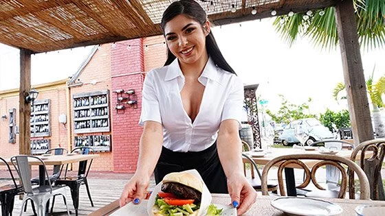 WaitressPOV &#8211; Keira Croft &#8211; Burger Shop Bitch