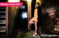 Killergram – Carmel Anderson – The Blonde Street Slut