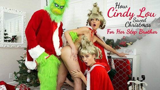 [NubilesET] Chloe Cherry, Lacy Lennon (How Cindy Lou Saved Christmas For Her Step Brother / 12.22.2019)