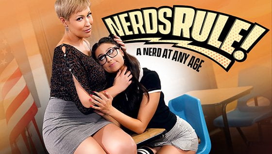 GirlsWay &#8211; Eliza Ibarra And Ryan Keely &#8211; Nerds Rule!: A Nerd At Any Age