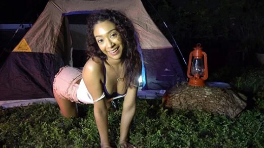 [BangYNGR] Sarah Lace (Gets Pounded Deep In A Nighttime Camping Trip / 02.20.2020)