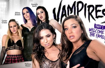 Free watch streaming porn GirlsWay Carter Cruise, Melissa Moore, Abigail Mac, Jelena Jensen, Georgia Jones - Vampires- Part 1- Welcome To The Family - xmoviesforyou