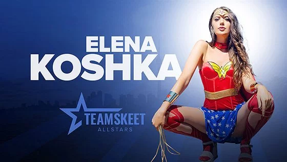 TeamSkeetAllStars &#8211; Elena Koshka &#8211; A Night with Wonder Woman, Perverzija.com