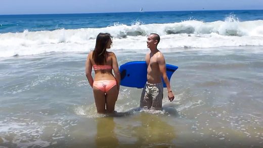 TeamSkeetXBananaFever - Blair Williams - James Bang Fucks Thick White Girl Blair From The Beach In Sunny California