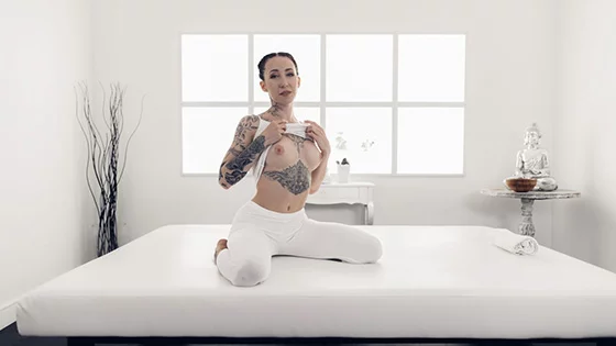 MassageRooms &#8211; Esluna Tattooed Dutch girl loves to please