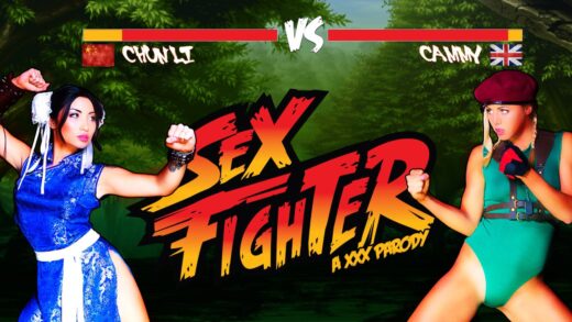 HotAndMean - Christen Courtney And Rina Ellis - Sex Fighter Chun Li vs Cammy - XXX Parody