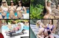 TeamSkeetSelects – Gina Valentina, Jenna Foxx, Paisley Paige And Alessia Luna – Bikini Babes