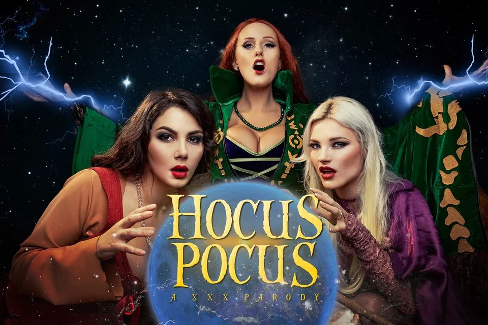 VRCosplayX &#8211; Angel Wicky, Zazie Skymm And Valentina Nappi &#8211; Hocus Pocus A XXX Parody