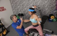 FitnessRooms – Yasmeena Ali – Tiny Sporty Gym Babe Fucks Teacher
