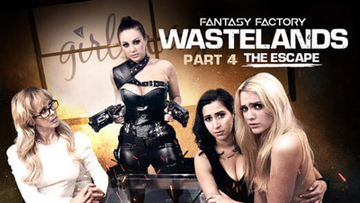 GirlsWay - April O'Neil, Abigail Mac, Cherie DeVille And Kenna James - Wastelands Episode 4