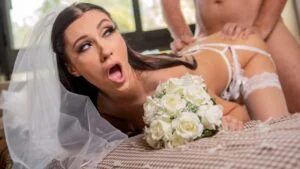 Bride4K &#8211; Alexis Crystal &#8211; The Wedding Limo Chase