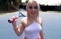 BangRealTeens – Haley Spades Goes Buckwild At A Public Tennis Court