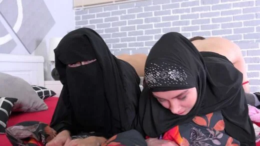 SexWithMuslims - Freya Dee And Nicole Love - Two muslim bitches