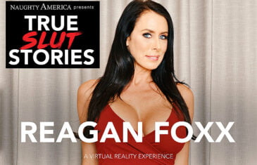 TrueSexStories - Ryan Driller - Your Wife Reagan Foxx Fucks and Tells and Fucks in VR Porn