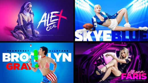 TeamSkeetSelects - Kylie Quinn, Aidra Fox, Sheena Ryder And Skye Blue - 2021 All-Star Compilation