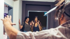 FakeHostel - Katrina Moreno And Anya Krey - Halloween Pranks