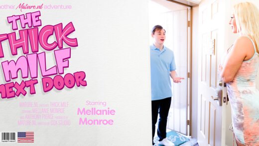 MatureNL - Mellanie Monroe - MILF Mellanie Monroe Is Doing The Toyboy Next Door