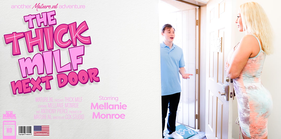 MatureNL - Mellanie Monroe - MILF Mellanie Monroe Is Doing The Toyboy Next Door
