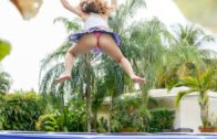 PervsOnPatrol – Ivy Rose – Big Tit Babe Twerks On Trampoline