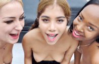 PutaLocura – Marina Gold, Paris And Lisi Kitty – Epic Bukake With 3 Teens!