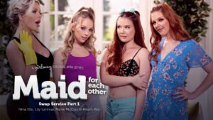GirlsWay &#8211; Nina Elle And Alison Rey &#8211; Maid For Each Other: Swap Service Part 2, Perverzija.com