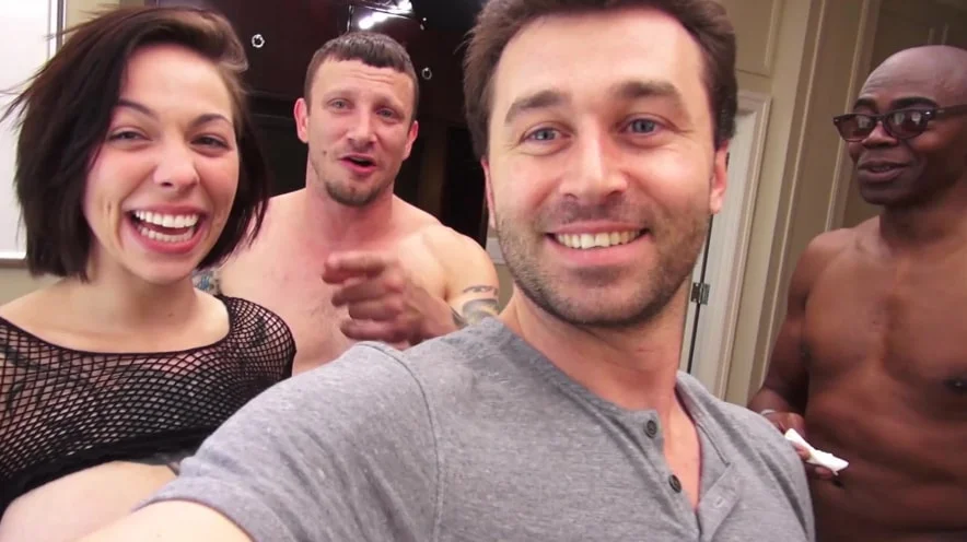 JamesDeen &#8211; Harlow Harrison &#8211; Behind The Scenes With For Her First DP