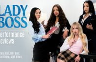 GirlsWay – Vicki Chase, Lilly Bell, Kimmy Kimm And April Olsen – Lady Boss: Performance Reviews