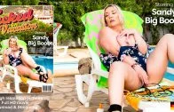 MatureNL – Sandy Big Boobs –  Hot Milf Sandy Big Boobs Fucks A Stranger By The Pool