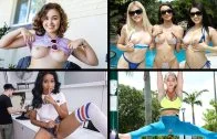 TeamSkeetSelects – Alessia Luna, Alex Coal, Stella Rae And Bethany Benz – Public Flashing
