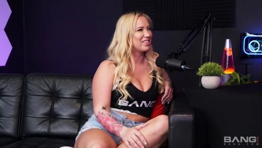 BangPodcast – Bailey Brooke Joins The Podcast And Gets A Creampie