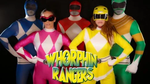 ChadAlva - Cherie Deville And Misha Montana - The Mighty WhorPhin' Power Rangers