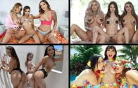 TeamSkeetSelects – Sofie Reyez, Aften Opal, Gia Derza And Christina Savoy – Best Naked Friends