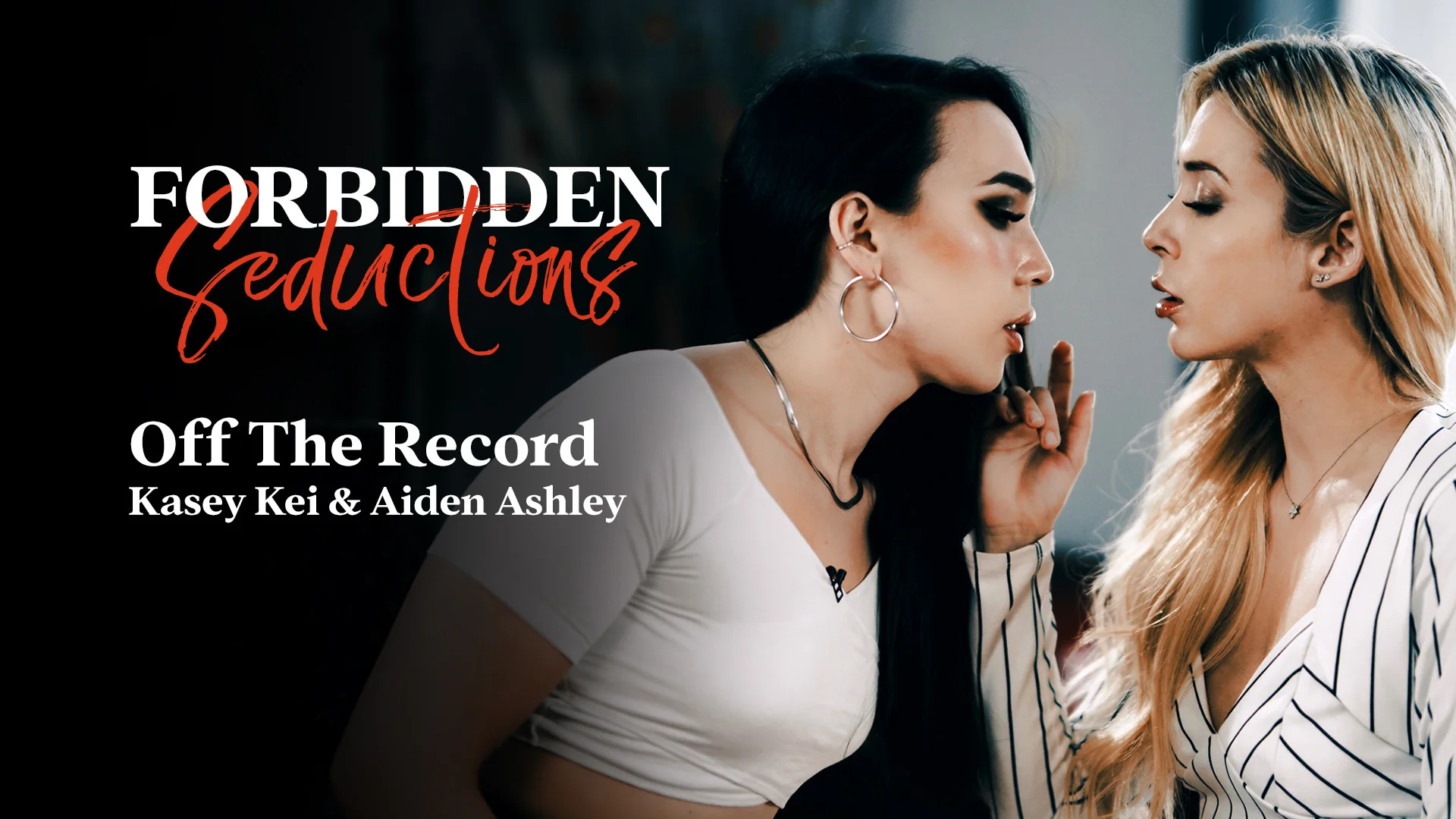 ForbiddenSeductions &#8211; Aiden Ashley And Kasey Kei &#8211; Off The Record, Perverzija.com