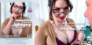 AuntJudysXXX &#8211; Josephine James &#8211; Josephine Catches Her Step-Son Watching Porn, Gives Him The Real Thing, Perverzija.com