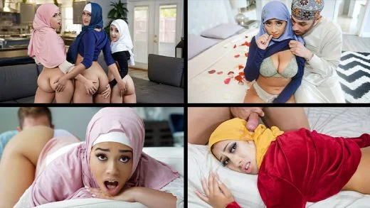 TeamSkeetSelects - Aaliyah Hadid, Ella Knox, Penelope Woods And Willow Ryder - Best Of Hijab Hookup