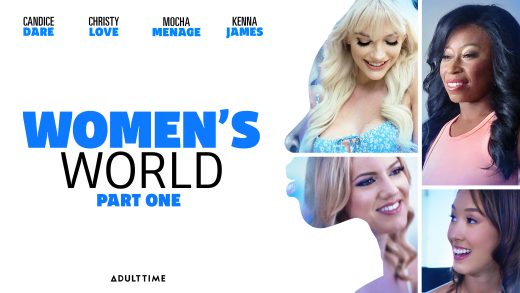 WomensWorld - Kenna James, Christy Love, Candice Dare And Mocha Menage - Women's World Part One