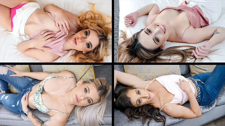 TeamSkeetSelects &#8211; Penelope Kay, Dixie Jewel, Vivian Fox And Brookie Blair &#8211; Hottest New Starlets Compilation