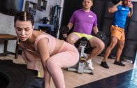 FitnessRooms – Sereyna Gomez – Tight Teen Takes Big Black Cock