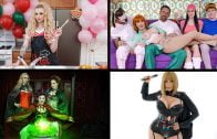 MylfSelects – Alexa Nova, Lauren Phillips, Sara Jay And Brandi Love – Sexy Milf Costumes Compilation