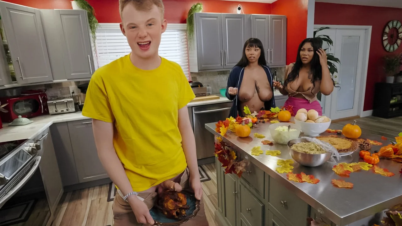 LilHumpers &#8211; Advoree And Jordyn Falls &#8211; Stuffing The Turkey