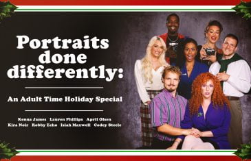 AdultTime - Kenna James, Lauren Phillips, Kira Noir And April Olsen - Portraits Done Differently An Adult Time Holiday Special