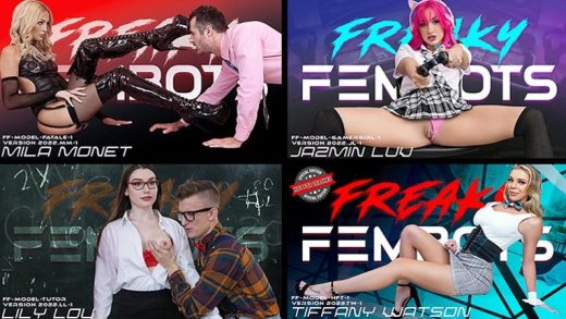 TeamSkeetSelects - Tiffany Watson, Jazmin Luv, Lily Lou And Charma Kelly - Best Of Freaky Fembots