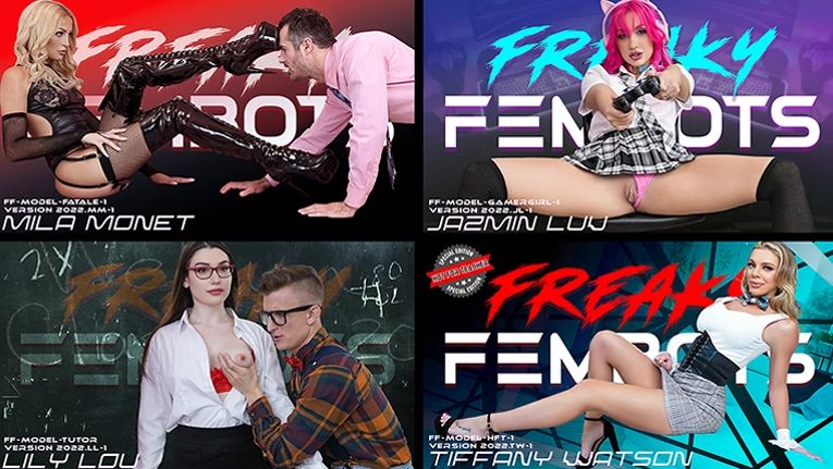 TeamSkeetSelects &#8211; Tiffany Watson, Jazmin Luv, Lily Lou And Charma Kelly &#8211; Best Of Freaky Fembots, Perverzija.com