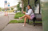 PublicAgent – Ariana Van X – Latina Tries Czech Sausage