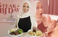 HijabMylfs – Jazmine Cruz – Steak And Blowjob Day