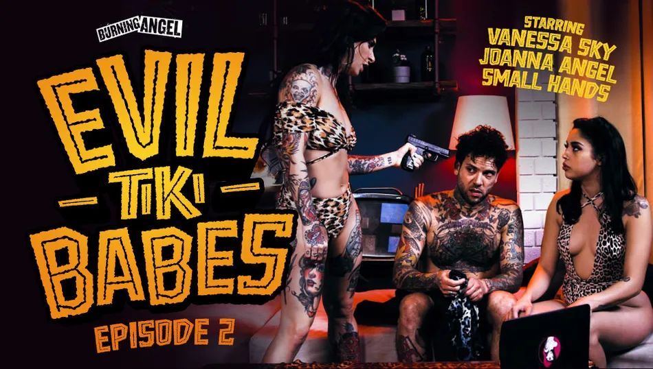 BurningAngel &#8211; Joanna Angel And Vanessa Sky &#8211; Evil Tiki Babes E02